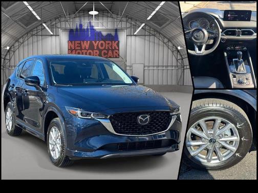 Deep Crystal Blue Mica 2025 Mazda CX-5 2.5 S Preferred Package