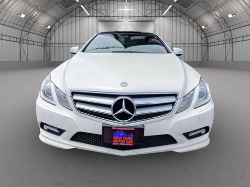 White 2011 Mercedes-Benz E-Class E 550 Coupe 2D