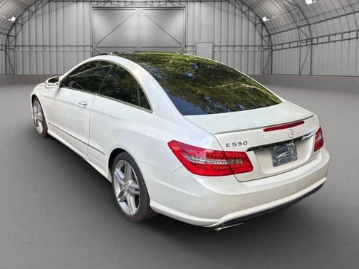 White 2011 Mercedes-Benz E-Class E 550 Coupe 2D