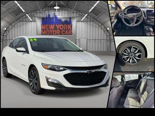 Summit White 2024 Chevrolet Malibu FWD RS