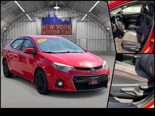 Barcelona Red Metallic 2016 Toyota Corolla LE Premium
