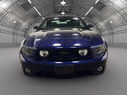 Blue 2012 Ford Mustang GT Premium