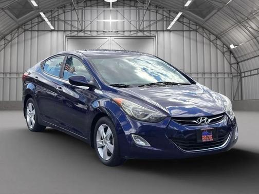 Blue 2013 Hyundai ELANTRA GLS