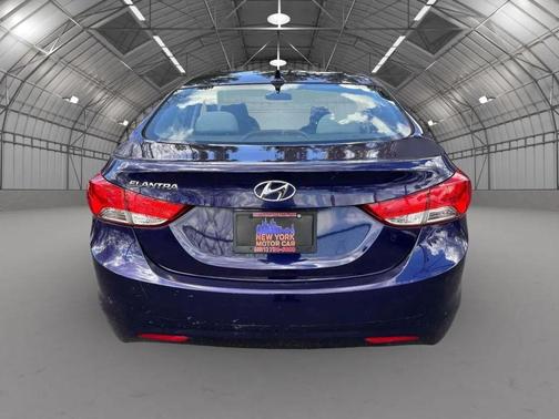 Blue 2013 Hyundai ELANTRA GLS