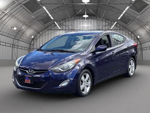 Blue 2013 Hyundai ELANTRA GLS