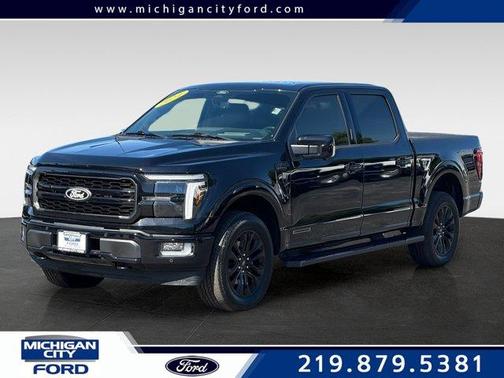 Agate Black Metallic 2024 Ford F-150 Lariat