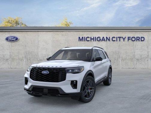 White 2026 Ford Explorer ST-Line