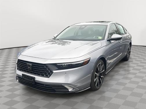 Solar Silver Metallic 2024 Honda Accord Hybrid Sedan