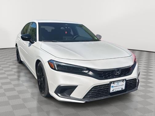 Platinum White Pearl 2023 Honda Civic