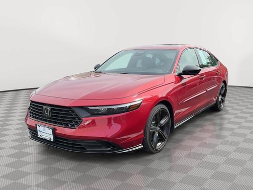 Radiant Red Metallic 2024 Honda Accord Hybrid