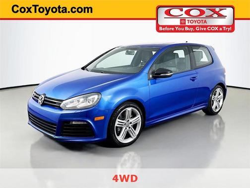 Rising Blue Metallic 2012 Volkswagen Golf R 4-Door w/DCC & Navigation