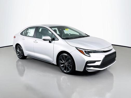 Classic Silver Metallic 2026 Toyota Corolla XSE