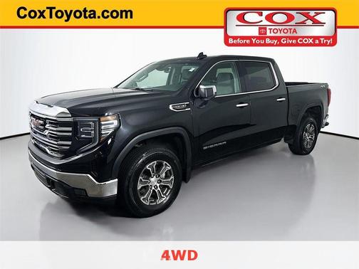 Onyx Black 2025 GMC Sierra 1500 SLT