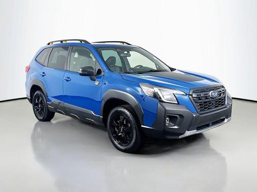 Geyser Blue 2022 Subaru Forester Wilderness