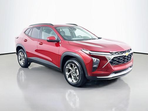 Crimson Metallic 2025 Chevrolet Trax LT