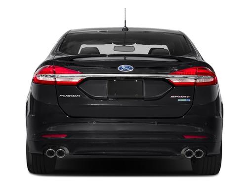 WHITE PLATINUM MET TRI-COAT 2017 Ford Fusion Sport