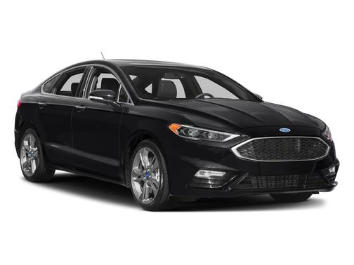 WHITE PLATINUM MET TRI-COAT 2017 Ford Fusion Sport