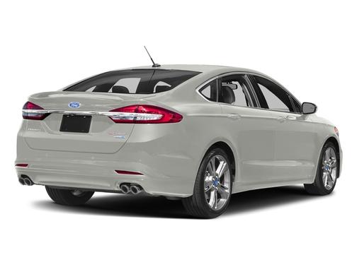 WHITE PLATINUM MET TRI-COAT 2017 Ford Fusion Sport