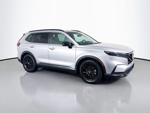 Lunar Silver Metallic 2023 Honda CR-V Hybrid Sport FWD
