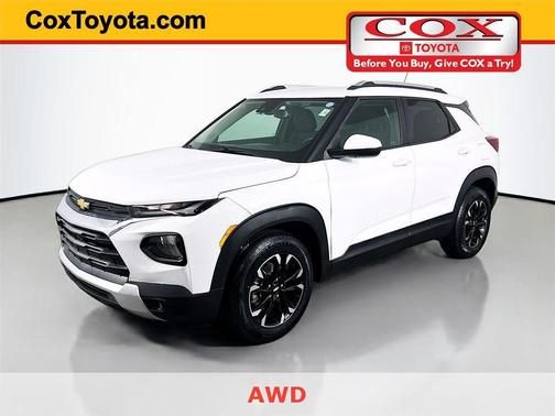 Summit White 2021 Chevrolet Trailblazer LT