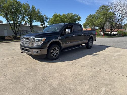 Magnetic Black Metallic 2019 Nissan Titan XD Platinum Reserve