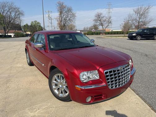 Blaze Red Crystal Pearlcoat/Black Cloth Top 2006 Chrysler 300C Base