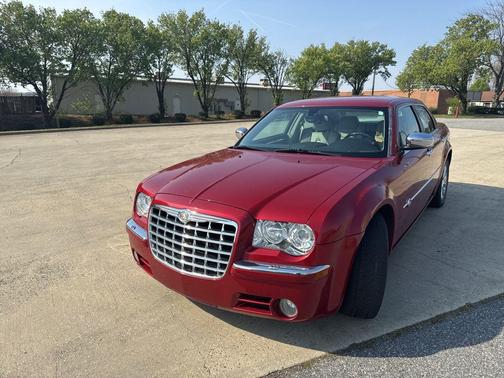 Blaze Red Crystal Pearlcoat/Black Cloth Top 2006 Chrysler 300C Base