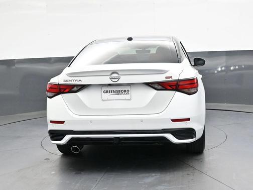 Aspen White/Super Black 2025 Nissan Sentra SR