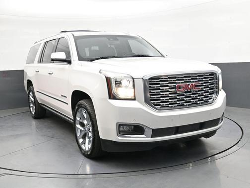 White Frost Tricoat 2020 GMC Yukon XL Denali