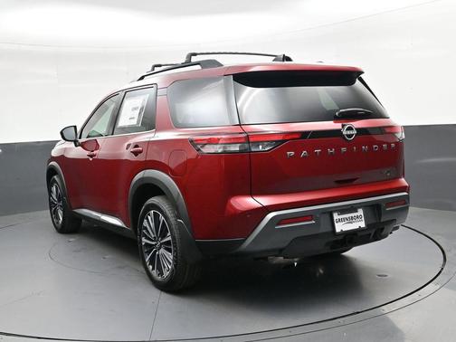 Scarlet Ember Tintcoat 2026 Nissan Pathfinder Platinum