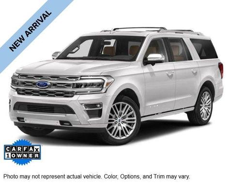 White Metallic 2022 Ford Expedition Max Platinum