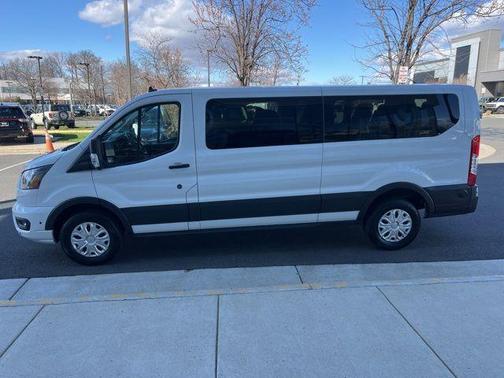 Oxford White 2024 Ford Transit-350 XLT