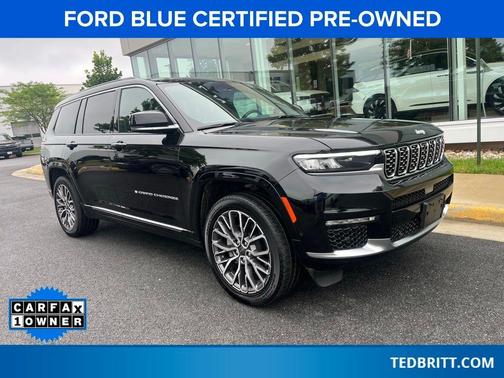 Diamond Black 2025 Jeep Grand Cherokee L Summit