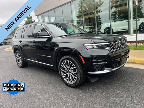 Diamond Black 2025 Jeep Grand Cherokee L Summit