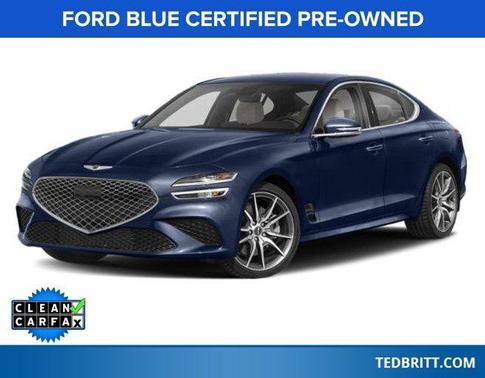 Capri Blue 2023 Genesis G70 3.3T