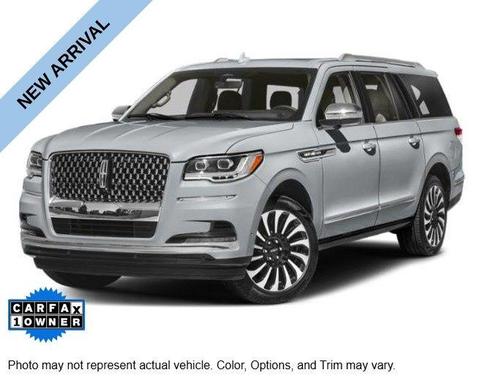 Silver Radiance Metallic 2023 Lincoln Navigator L Black Label