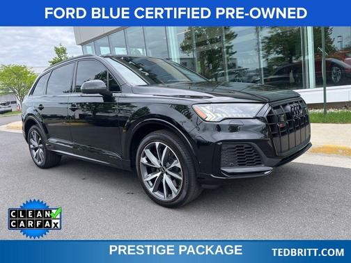Mythos Black Metallic 2023 Audi SQ7 4.0T Premium Plus