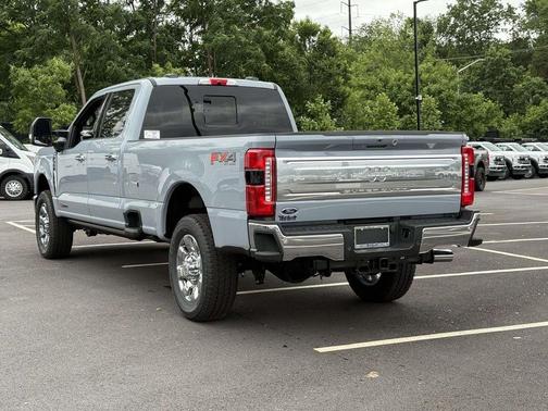 Glacier Gray Metallic 2026 Ford F-350 King Ranch
