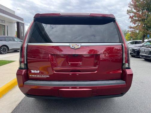 Red 2018 Cadillac Escalade ESV Luxury