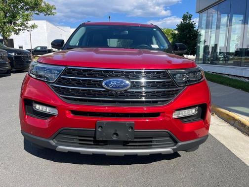 Red Metallic 2023 Ford Explorer XLT