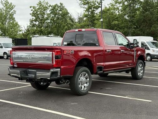Ruby Red Metallic Tinted Clearcoat 2026 Ford F-350 King Ranch