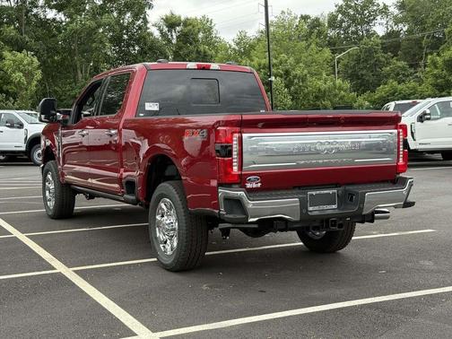 Ruby Red Metallic Tinted Clearcoat 2026 Ford F-350 King Ranch