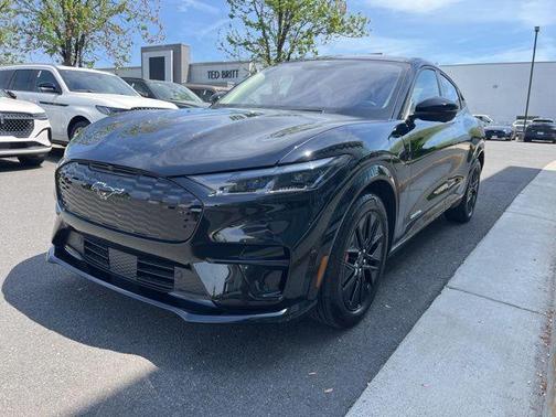Shadow Black 2025 Ford Mustang Mach-E Premium