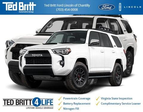 Super White 2020 Toyota 4Runner TRD Pro
