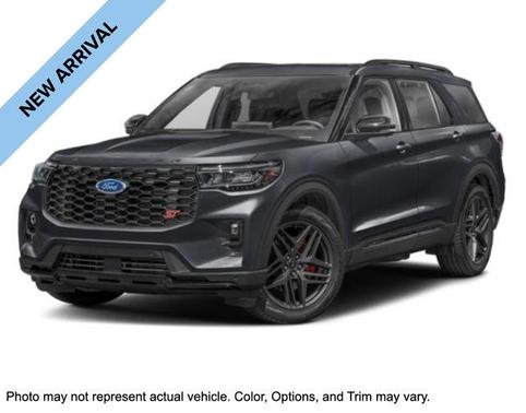 Black Metallic 2025 Ford Explorer ST