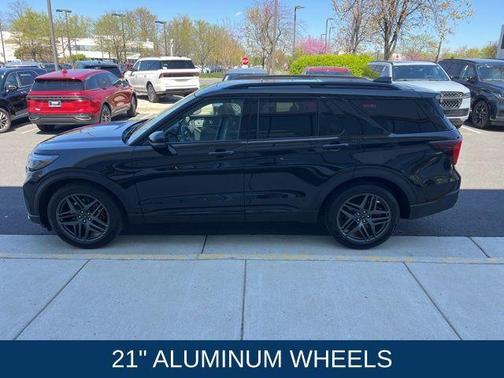 Black Metallic 2025 Ford Explorer ST