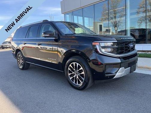 Black Metallic 2025 Ford Expedition Max Platinum