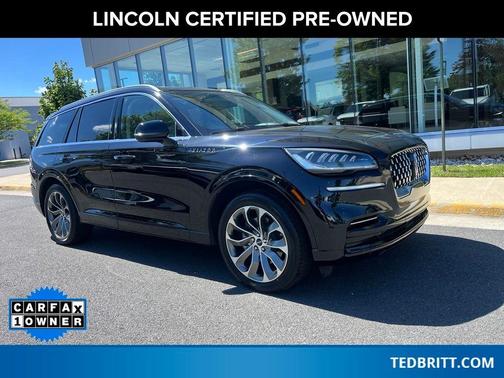 Black Metallic 2023 Lincoln Aviator Grand Touring