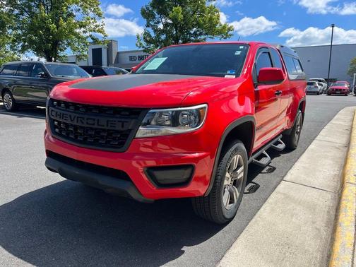 Red 2017 Chevrolet Colorado WT