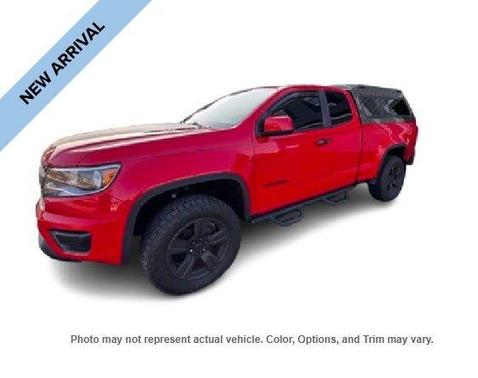 Red 2017 Chevrolet Colorado WT
